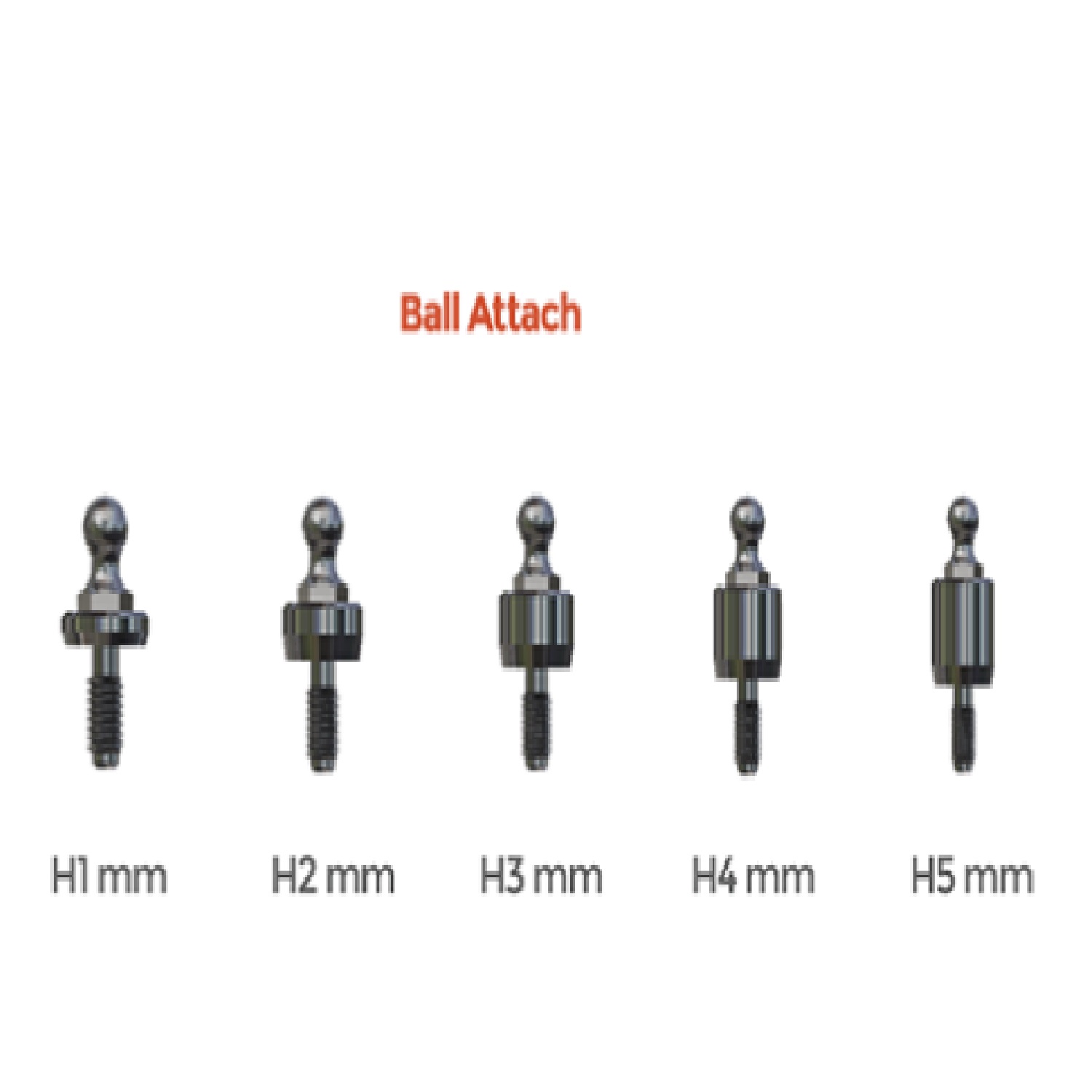 BALL ATTACH VLimplants